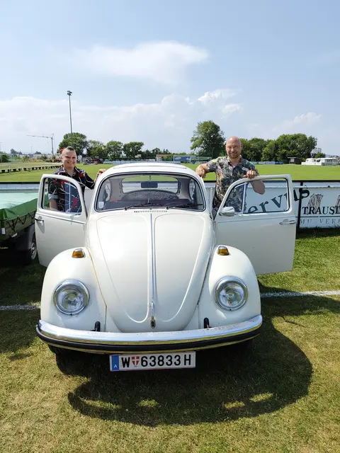 Auch Jacqueline und Thomas statteten dem Fest einen Besuch ab. | Foto: Eva Lacher-Dörfler