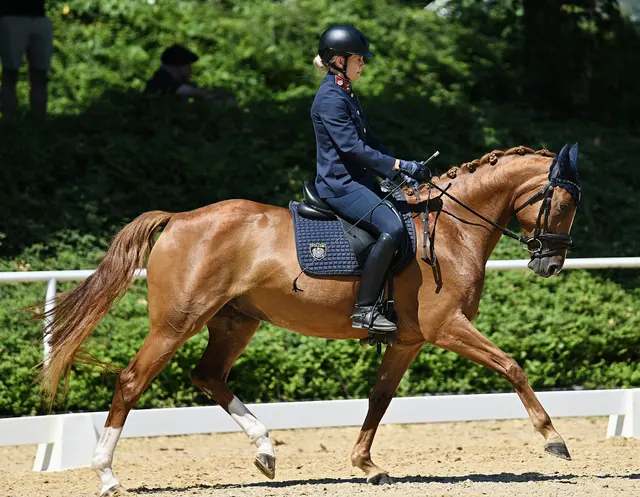 Clara Müllegger mit ihrer Stute Rubina. | Foto: Team Myrtill
