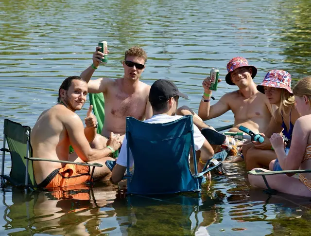 Party, Party, Party - und dazu noch ein gemütliches Kaltgetränk. | Foto: Sascha Trimmel