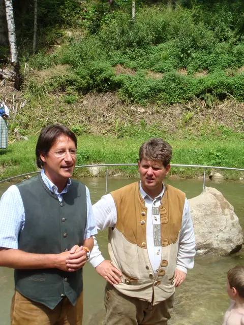 Mit Landestourismusdirektor Seppi Bucher