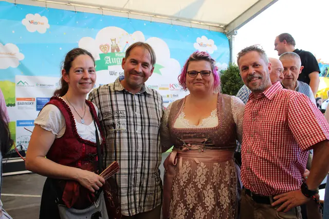 Yvonne Gamsjager, Ronny Gamsjager,  Sandy Bauer und Michael Kamtner  | Foto: Anna Seymann