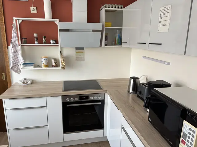 Die Küche des Hauses, es gibt einen Putzplan, Regeln ein Alkohol- und Drogenverbot und einmal im Monat gemeinsames Kochen. Nicht jeder hält sich daran, dann muss man sich von demjenigen trennen. | Foto: Schrofner