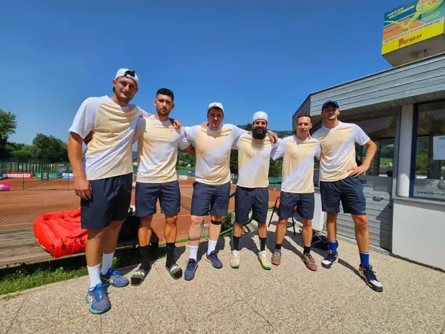 Fünf Saisonen, fünf Meistertitel – ein Durchmarsch, der in die Tennisgeschichte eingeht.
 | Foto: P2 Tennis Center