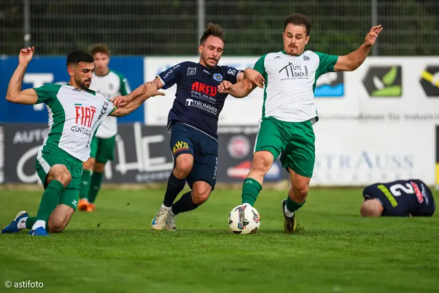 Hart gekämpft wurde wieder einmal im Steinbach Stadion