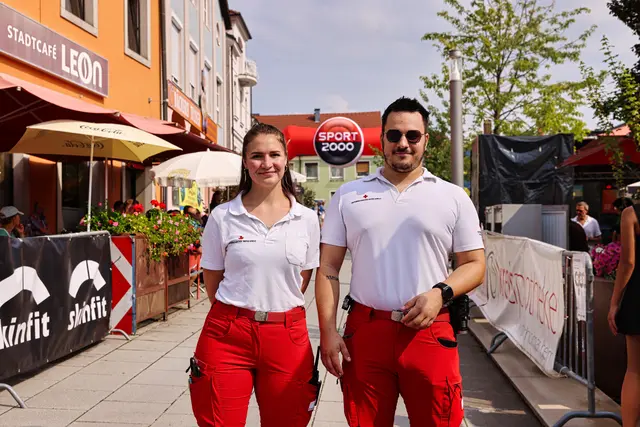 Das Rote Kreuz Gallneukirchen sorgte für die medizinische Versorgung der Läufer. | Foto: Reischl