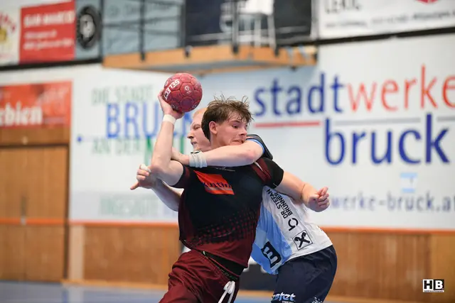 Harte, aber faire Bandagen im Testspiel der BT Füchse gegen die Sportunion Leoben. | Foto: Bernd Haider