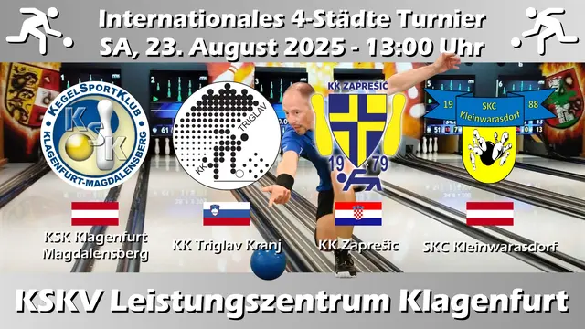 Ankündigung Internationales 4-Städte Turnier