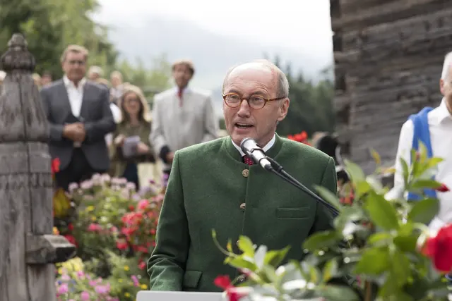 EFA-Präsident Karas: „Die Euregio ist eine Partnerin auf Augenhöhe. Gemeinsam stärken wir regionale Perspektiven und verknüpfen sie mit den großen Fragen Europas.“ | Foto: © Land Tirol/Sedlak