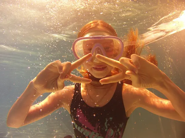 Die teilnehmenden Kinder des Pittener Ferienspiels hatten ihre Freude an den Tauchgängen. | Foto: Orbit Divers