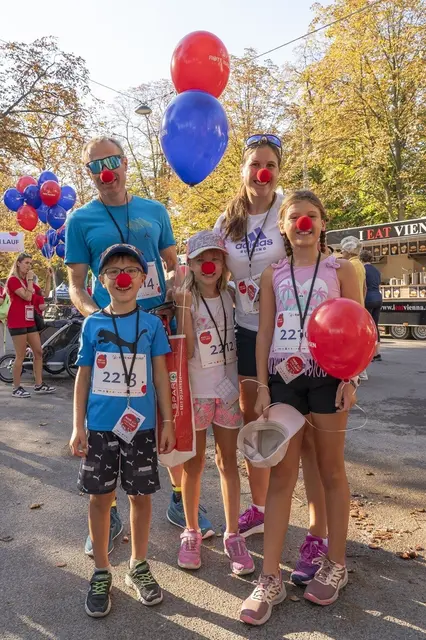 Beim 4. Auersthaler Rote-Nasen-Lauf am Sonntag, dem 7. September 2025 von 11 bis 13 Uhr verwandelt sich das idyllische Weinviertel rund um Auersthal in eine Bühne der Lebensfreude. | Foto: Rote Nasen/Sandra Kosel