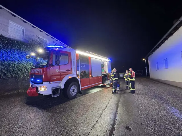Einsatz in Langenstein. | Foto: FF St. Georgen/Gusen