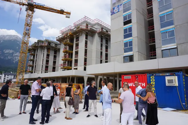 Firstfeier „Neue Mitte Rum“ | Foto: Martina Obertimpfler 