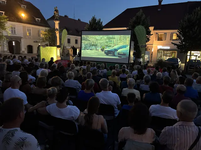 Das MeinBezirk-Sommerkino am Hauptplatz in Gleisdorf. | Foto: MeinBezirk/Engelmann