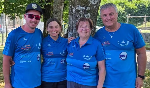 Das Mixed-Team erspielte sich Platz zwei beim Turnier in Bad Kohlgrub. | Foto: SCB