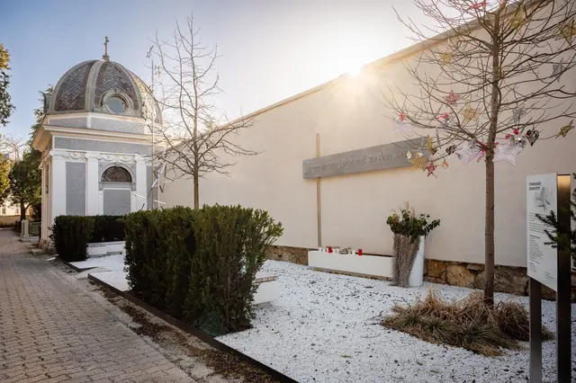 Sternenkinder-Gedenkstätte in Baden. | Foto: Christian Dusek
