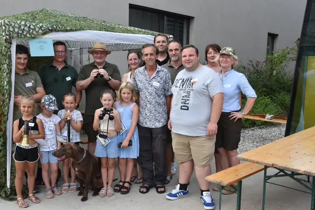 Matthias und Martin Donal, Werner Wildhalm, Anja Gleiss, Ewald Gorth, Stefan Sauter, Franz Haslinger, Mario Waitzer, Karin Böck, Ulrike Wildhalm | Foto: Michaela Müller