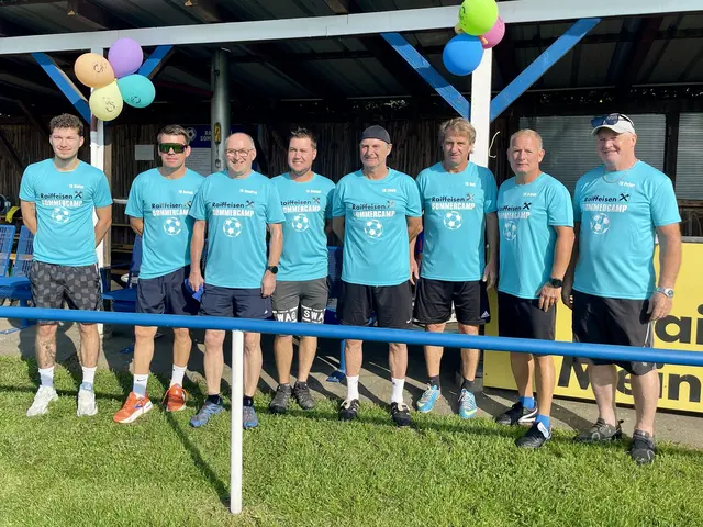Vier Tage lang waren die Trainer voll gefordert v. li Stefan Reiter, Walter Schachner jun., Manfred Buchgraber, Manuel Piskernig, Ewald Nebel, Helmut Karner, Manfred Neißl, Chefcoch Peter Brunner | Foto: Markus Brunner