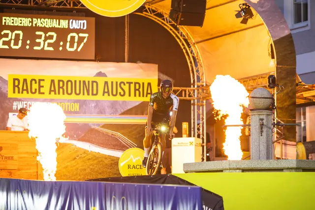 Frederic Pasqualini beim Race Around Austria | Foto: Katja Pokorn 