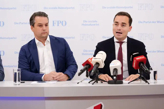 Das Wiener Landesgericht verpflichtet die FPÖ Wien, Hass-Kommentare auf dem Facebook-Profil von Landesparteiobmann Dominik Nepp (li.) zu löschen. (Archiv) | Foto: Max Spitzauer/RMW