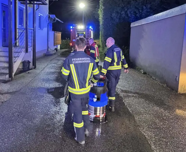 Einsatz in Langenstein. | Foto: FF St. Georgen/Gusen