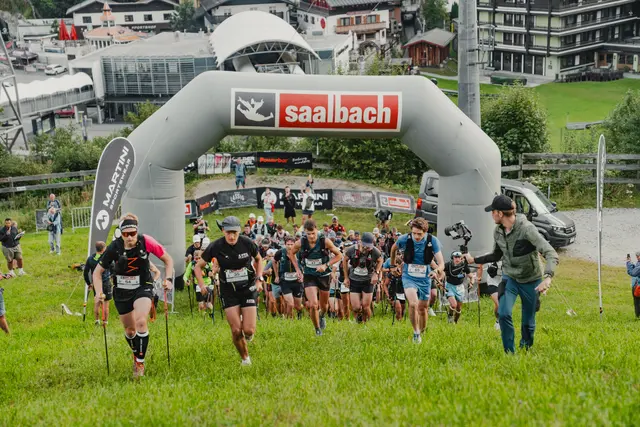 Spannende Momente beim Trail &amp; Skyrace 2025. | Foto:  saalbach.com, Markus Landauer