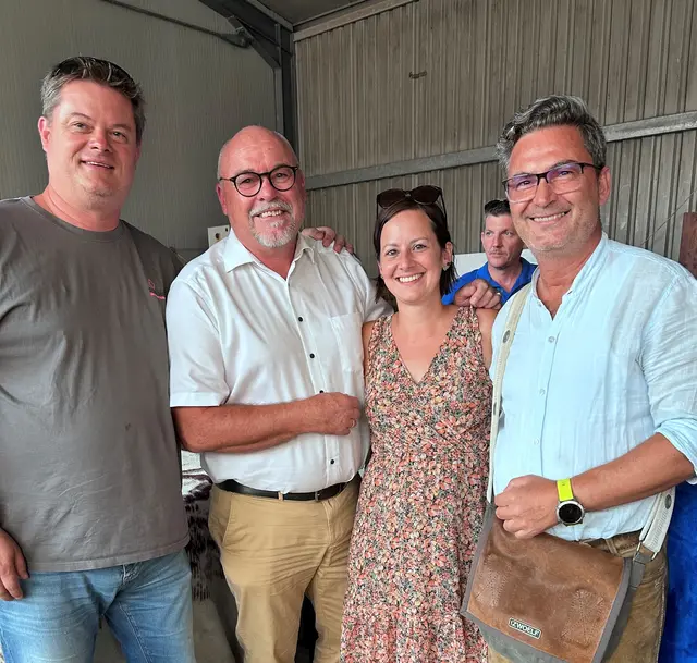 Reinhard Schildberger, Sandra Durchschlag, Gerald Grebenjak, Markus Lakounigg (vo links)