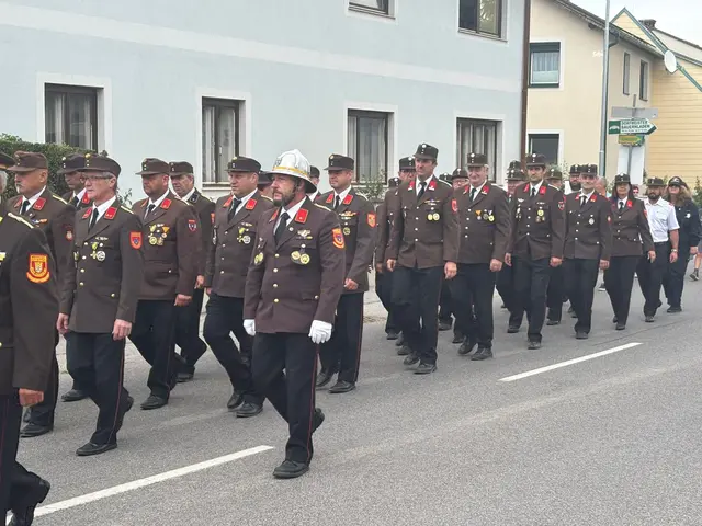 Die FF Haderswörth lud zum Feuerwehrfest. | Foto: Marktgemeinde Lanzenkirchen