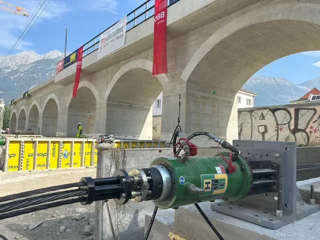 ÖBB setzen acht neue Viaduktbögen in Abstimmung mit dem Bundesdenkmalamt ein.  | Foto: ÖBB/Gasser-Mair 