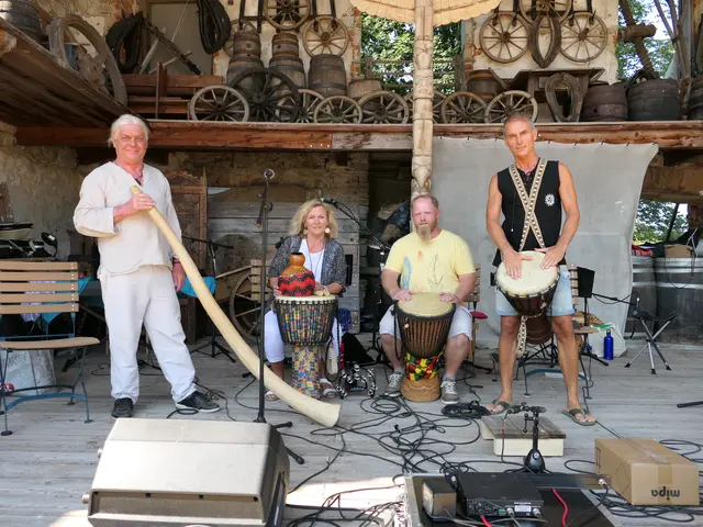 Franz Gronister, Gründer der Trommlergruppe HO Pi Percussion | Foto: Gerlinde Siebenhandl