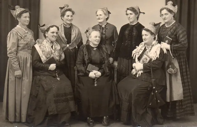 Die Goldhaubengruppe Obernberg wurde 1945 gegründet. | Foto: Goldhaubengruppe Obernberg