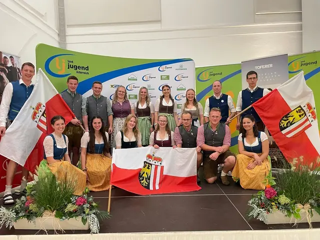 Die oberösterreichischen Teilnehmer am Bundesentscheid Agrar- und Genussolympiade. | Foto: Landjugend OÖ