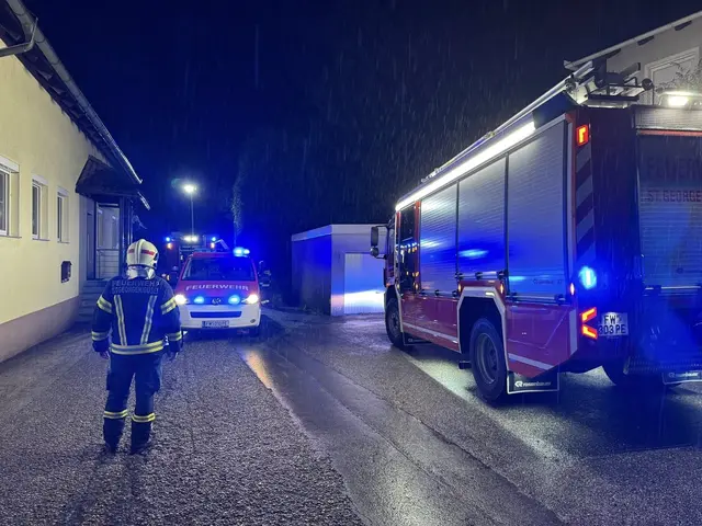 Einsatz in Langenstein. | Foto: FF St. Georgen/Gusen