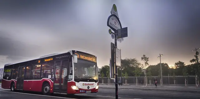 Der 16A könnte auch zum Wildgarten fahren, schlagen Unterstützerinnen und Unterstützer der Petition vor. | Foto: Wr. Linien/Johannes Zinner.