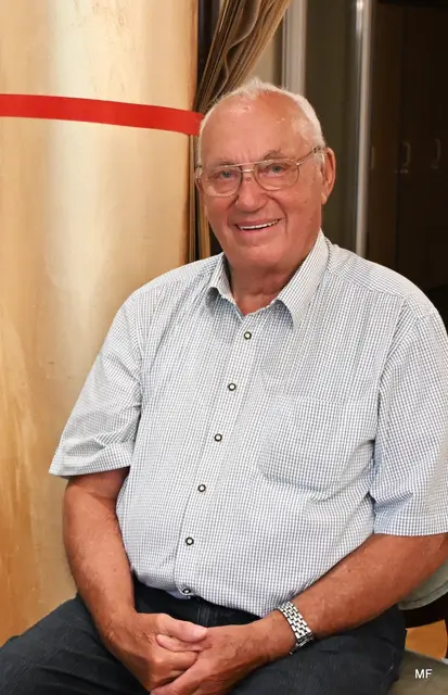 August Plank ist bereits 90 Jahre alt. | Foto: Maria Fauth