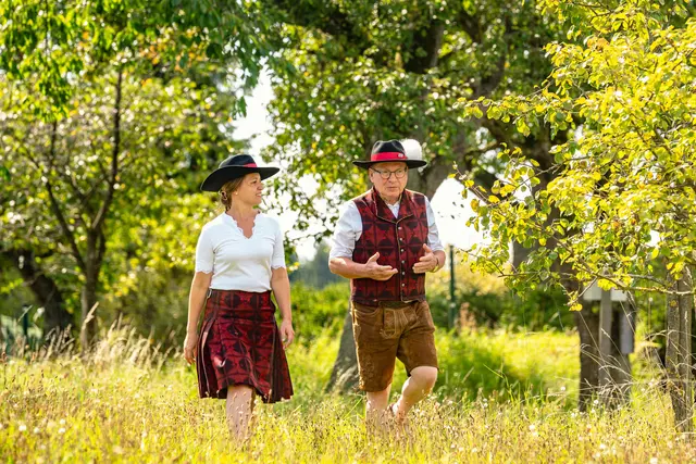 Toni Distelberger und Christine Pflügl (Mostheuriger Distelberger) | Foto: moststraße/prüller