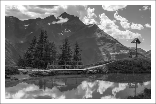 Bild 9473 - Dawin mit Hoher Riffler (3.168 m) im Stanzertal | Foto: © by Ing. Günter Kramarcsik