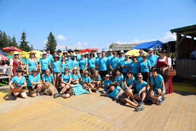 Das Almfest auf der Siebenhütten am Königsberg bei Göstling an der Ybbs war ein voller Erfolg. | Foto: Schiclub Göstling-Hochkar