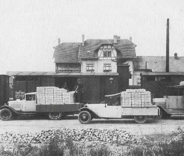Waggon mit Eiern für die Teebutter Verkaufsgenossenschaft im Jahr 1913 aus "Bilder der Erinnerung". | Foto: Stadtarchiv Schärding