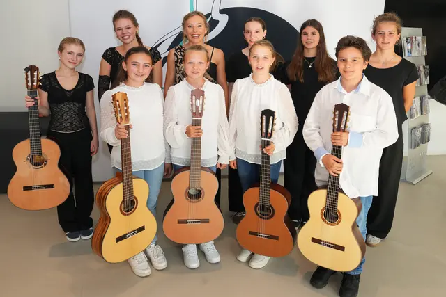 Die "Next Gen" des Gitarrenfestivals. | Foto: Willi Pleschberger