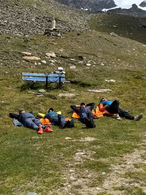 Nach der Tour ein wenig ausruhen. | Foto: Bergrettung Krimml