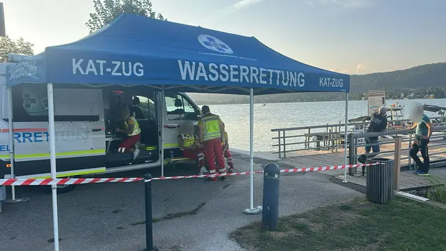 Im Einsatz standen 19 Mitglieder der Wasserrettung Kärnten und Salzburg, sechs Kameraden der Freiwillige Feuerwehren sowie zwei Beamte der Polizeiinspektion Reifnitz. | Foto: Österreichische Wasserrettung Landesverband Kärnten