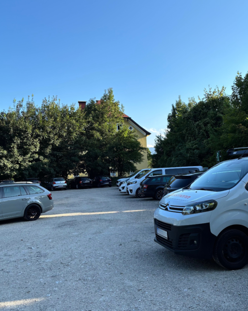 Parkplatz beim Stifterkai. | Foto: Stadtgemeinde Bad Ischl