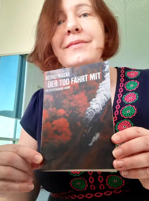 Astrid Miglars Steyrtalbahn-Krimi "Der Tod fährt mit". | Foto: Miglar