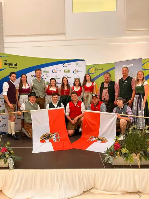 Das Team der Landjugend Salzburg stark dabei beim Bundesentscheid Agrar- und Genussolympiade 2025.  | Foto: Sophie Nagl-Balber