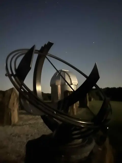Sonnenuhr bei Nacht | Foto: Günter Kleinschuster