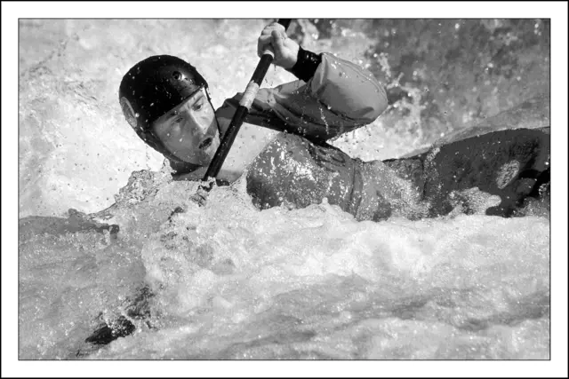 Bild 0007 - Kajaksportler auf der Sanna | Foto: © by Ing. Günter Kramarcsik