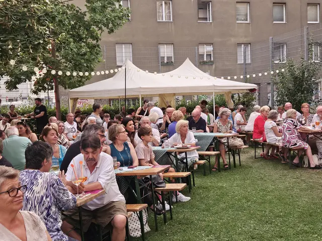 Wie jedes Jahr findet das Sommerfest im Garten der Pfarre statt. Das Fest ist jährlich gut besucht. | Foto: Pfarre Meidling