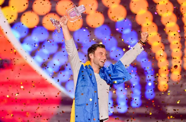 Mit seinem Songbeitrag "Heroes" gewann Mans Zelmerlöw damals den 60. Eurovision Song Contest 2015 in der Wiener Stadthalle für Schweden. (Archiv) | Foto: Thomas Ramstorfer / First Look / picturedesk.com