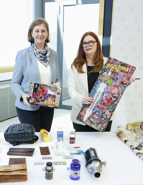 Bei der Präsentation der Jahresbilanz unterstrich Staatssekretärin Barbara Eibinger-Miedl links die vielfältigen Aufgaben der Behörde: | Foto: BKA/Aigner