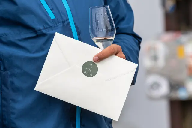 Der Umschlag mit dem Brief. | Foto: hochzeitsbildl.at